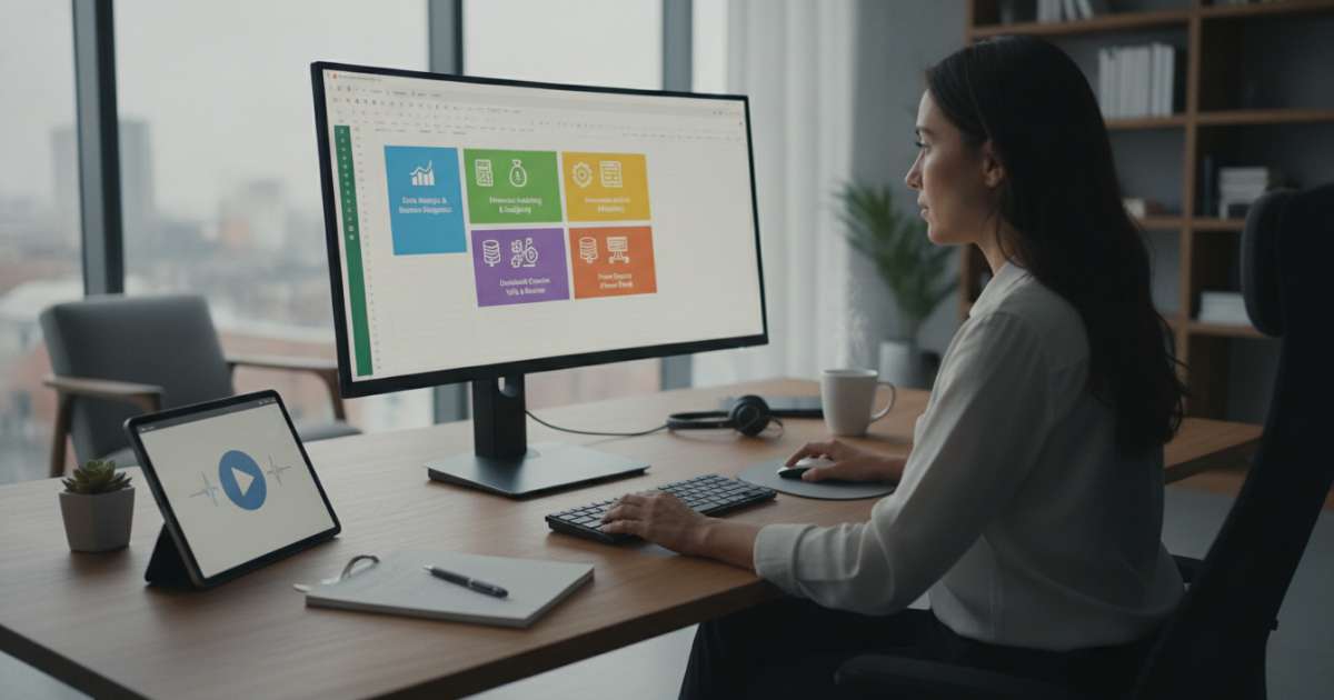 Nội dung trọng tâm của các khóa học Excel online hiện nay