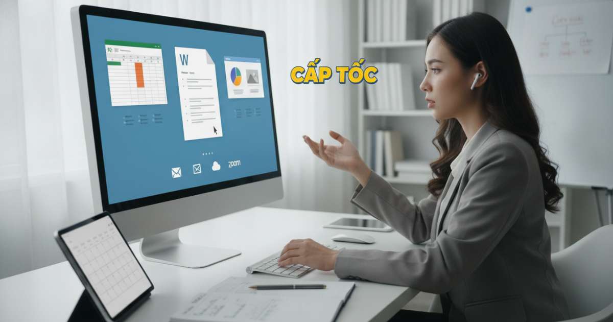 Nội dung trọng tâm của khóa học vi tính văn phòng