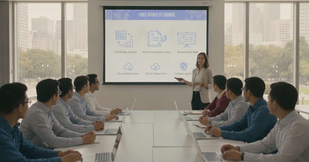 Nội dung trọng tâm trong khóa học tin học văn phòng miễn phí