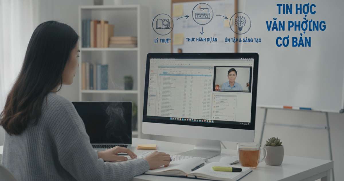 Phương pháp tự học tin học văn phòng hiệu quả cho người mới