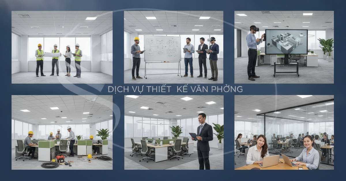 Quy trình thiết kế văn phòng bài bản và khoa học