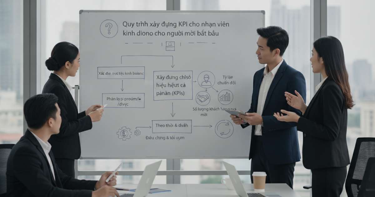 Quy trình xây dựng kpi cho nhân viên kinh doanh cho người mới bắt đầu