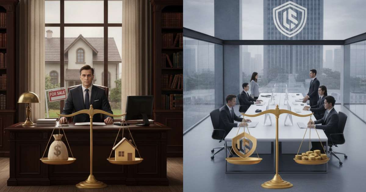 So sánh văn phòng luật sư và công ty luật về chế độ trách nhiệm tài sản