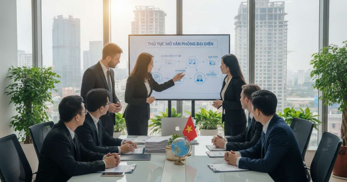 Thủ tục mở văn phòng đại diện cho công ty nước ngoài chi tiết
