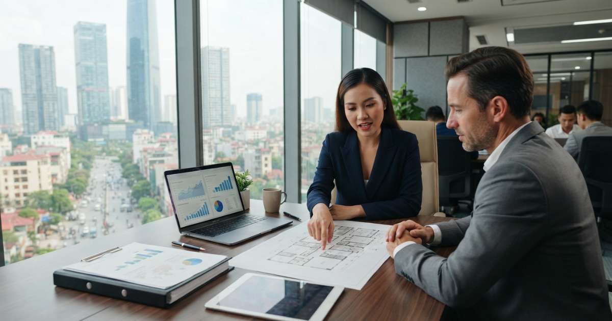 Đánh giá chi phí thuê văn phòng tại các quận đang phát triển