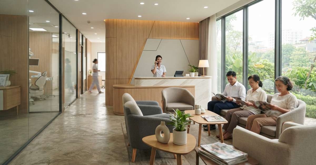 Bố trí các khu vực chức năng khoa học