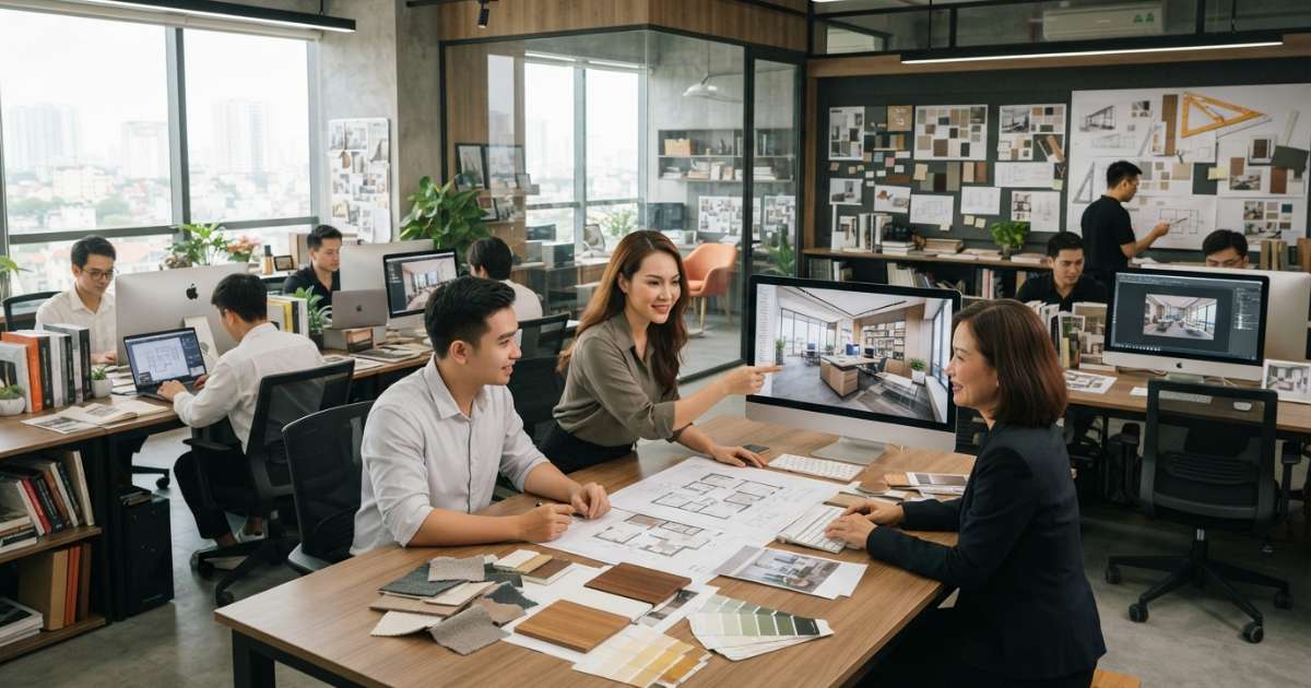 công ty thiết kế nội thất văn phòng