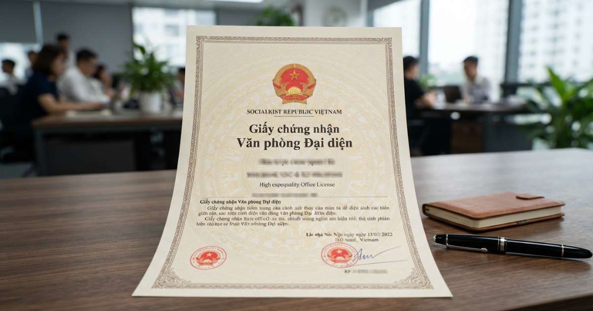 Hồ sơ xin cấp giấy chứng nhận văn phòng đại diện