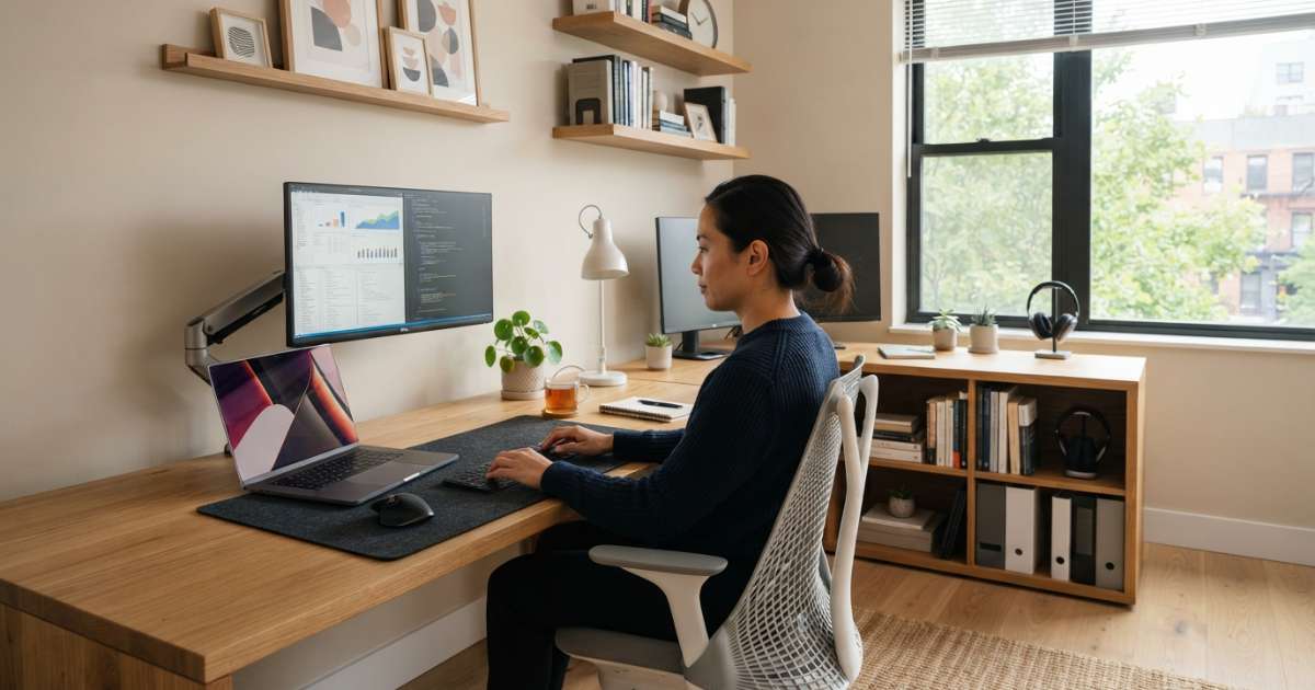 Hướng dẫn cách bố trí phòng làm việc đẹp và khoa học