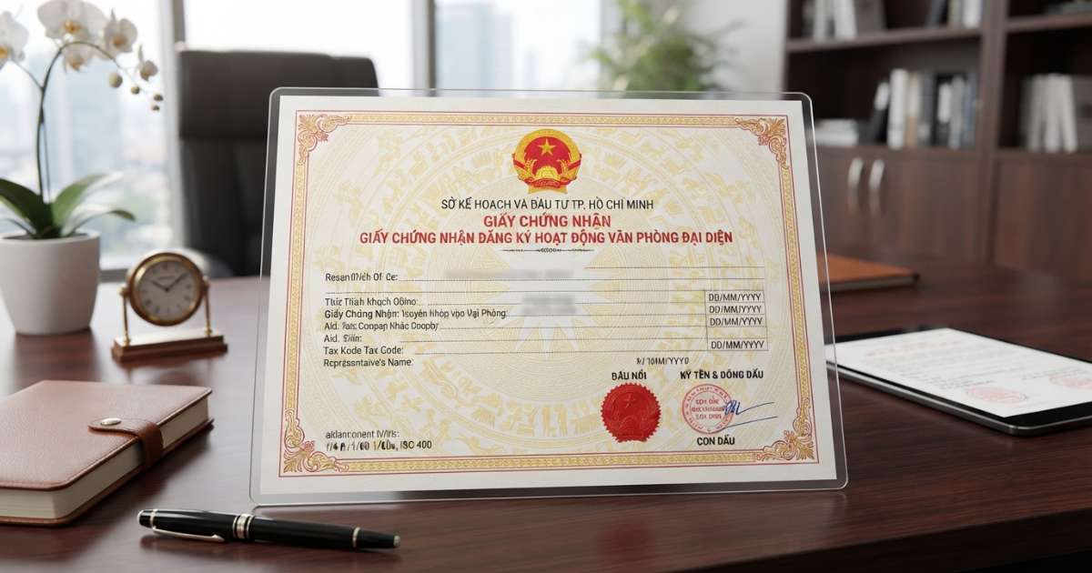 Điều kiện để được cấp giấy chứng nhận văn phòng đại diện