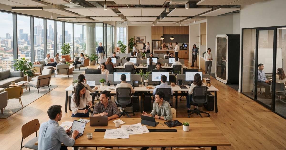 Lựa chọn nội thất phù hợp trong cách bố trí văn phòng công ty