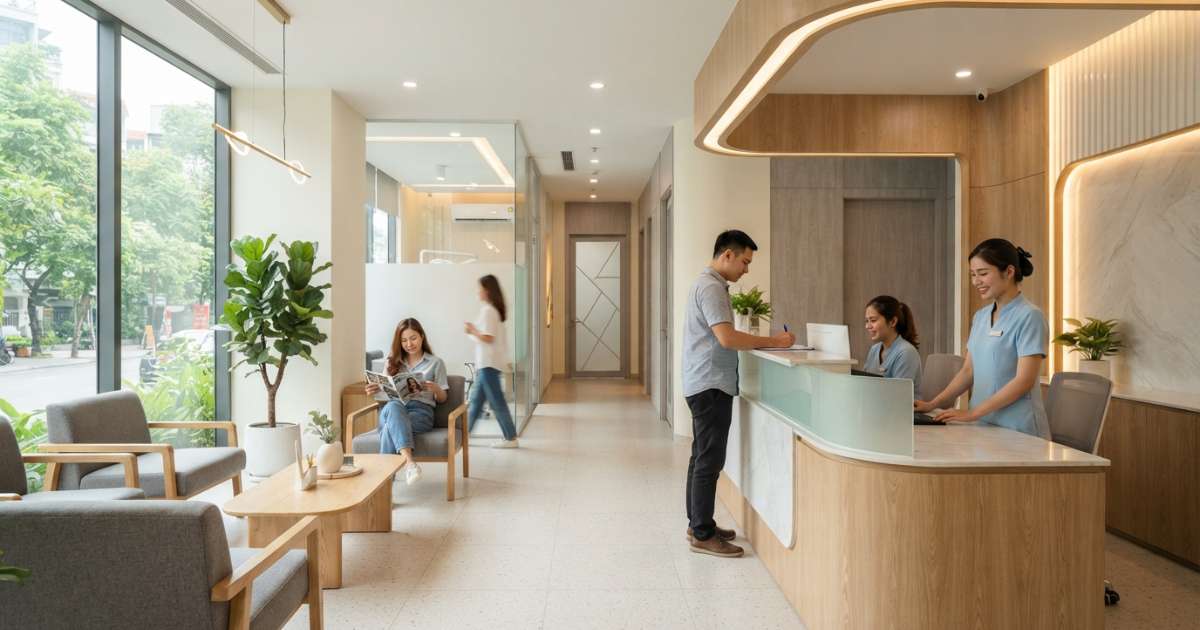 Lưu ý khi chọn vị trí đặt phòng khám