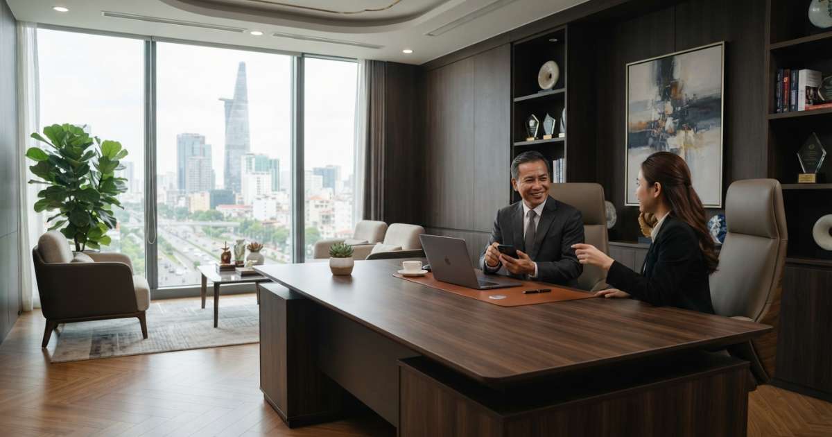 nội thất văn phòng giám đốc