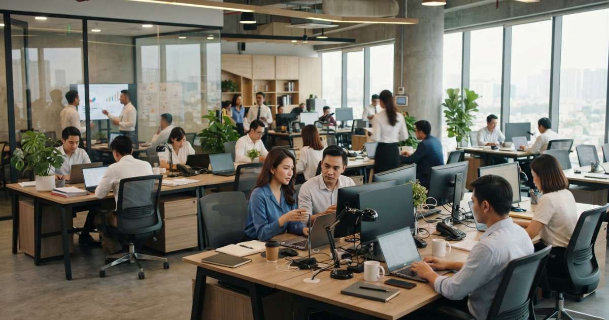 Tích hợp công nghệ hiện đại vào văn phòng doanh nghiệp