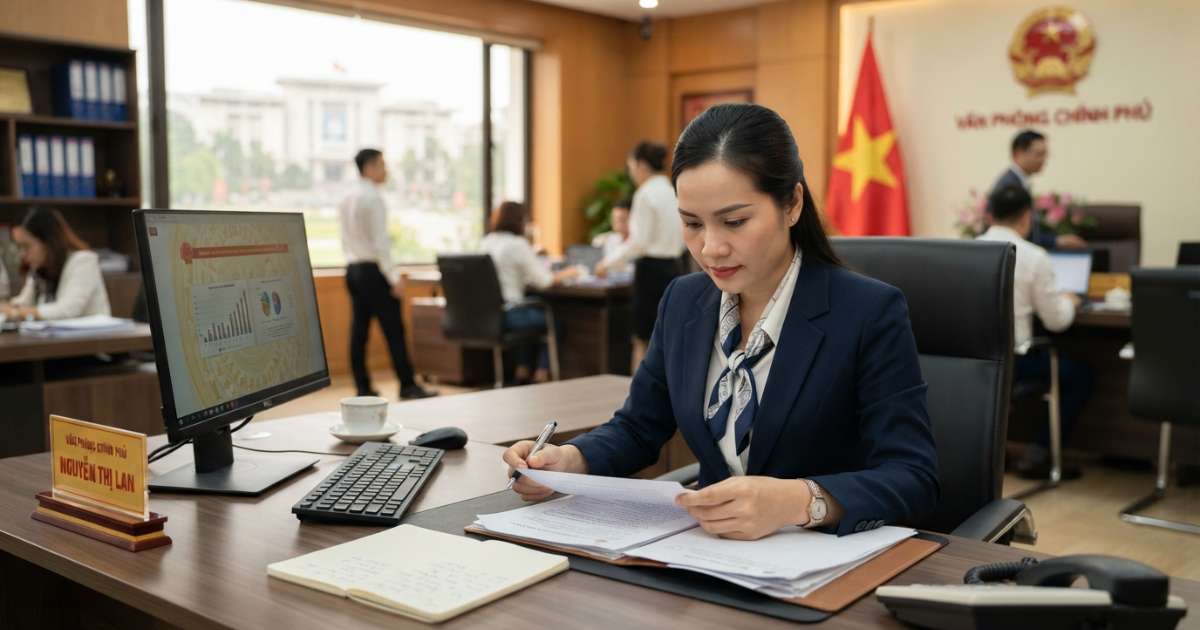 Yêu cầu năng lực đối với thư ký văn phòng chính phủ