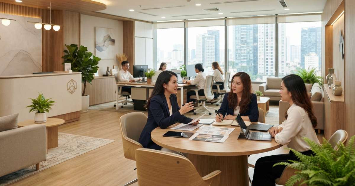 Các yếu tố cần xem xét khi lập kế hoạch thiết kế văn phòng đại diện