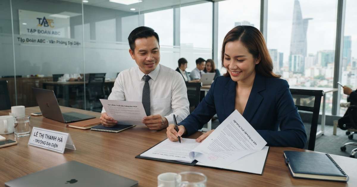 Quy trình ký kết hợp đồng thuê văn phòng đại diện