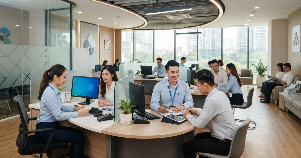Thiết kế văn phòng giao dịch