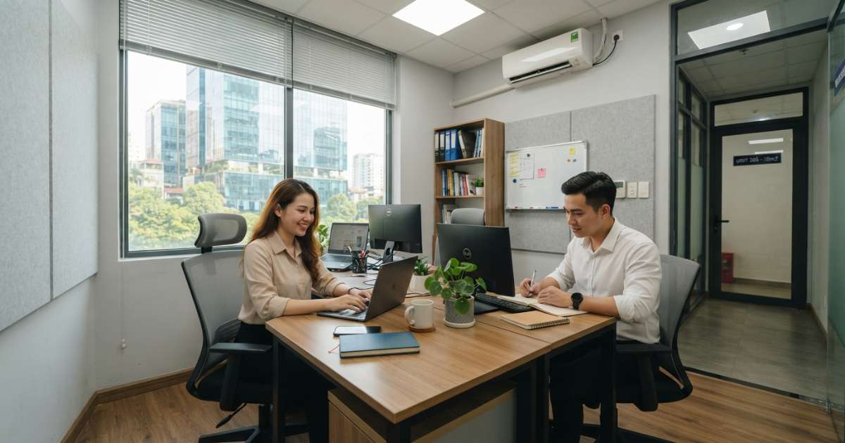 Ưu điểm của hình thức cho thuê văn phòng 10m2