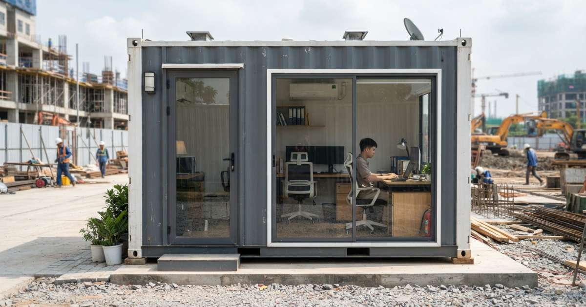Ưu Điểm Vượt Trội Của Container Văn Phòng 10 Feet